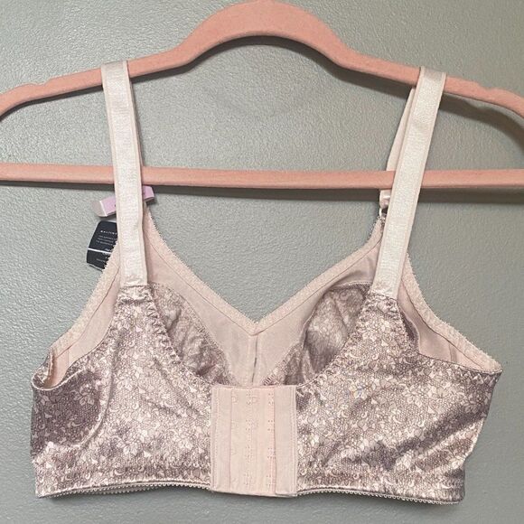 Bali Women's Double Support‎ Wire-Free Bra 34D NWT - Picture 4 of 8